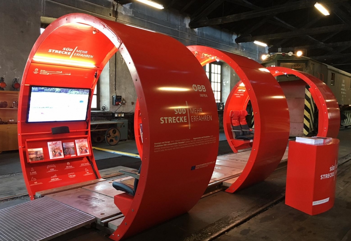 &Ouml;BB pr&auml;sentieren Gro&szlig;bauprojekte im Lienzer Heizhaus