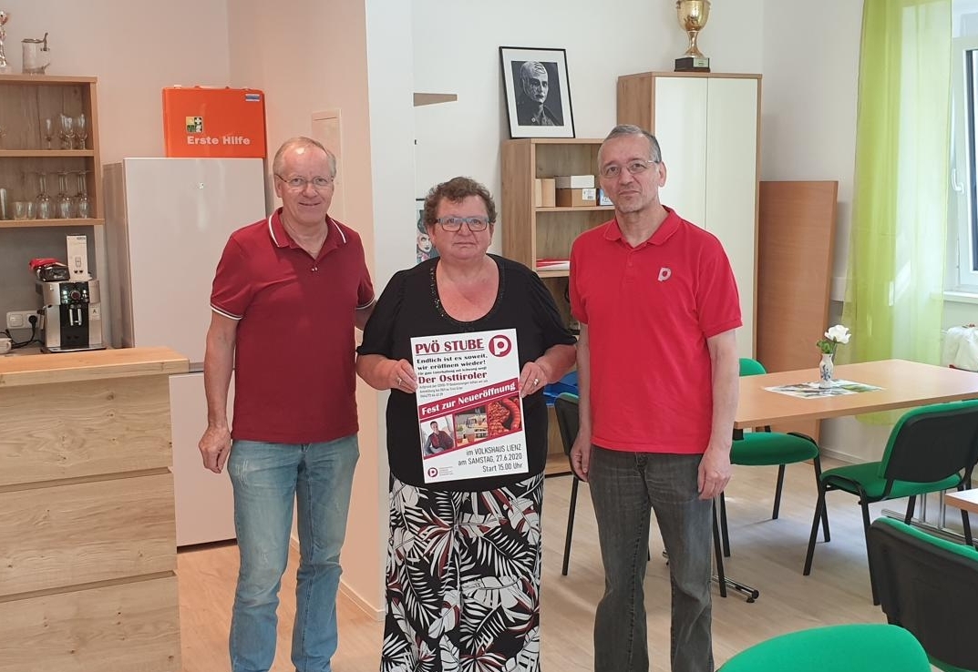 Neues St&uuml;berl f&uuml;r Lienzer Pensionisten