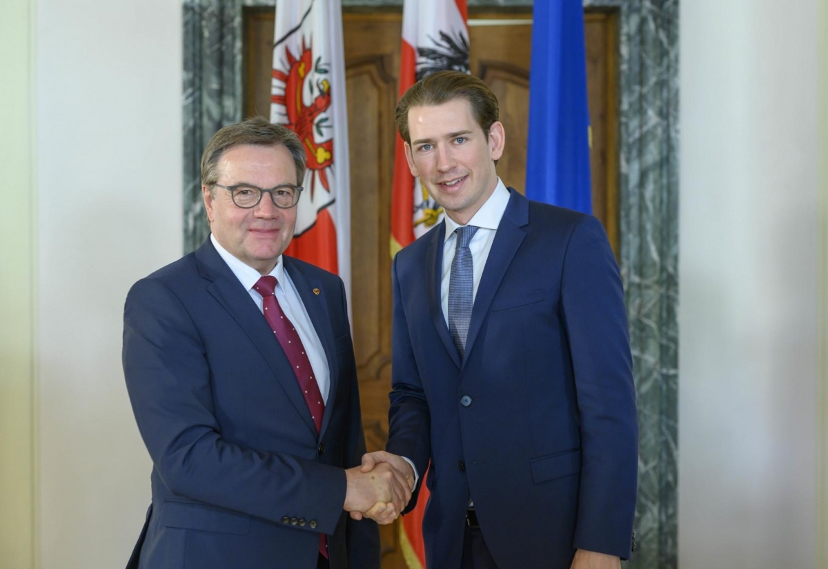 Kurz unterst&uuml;tzt Platter gegen den LKW-Transit am Brenner