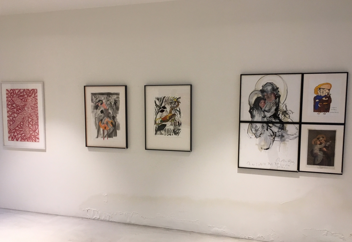 Adventkalenderoriginale in der Kunstwerkstatt