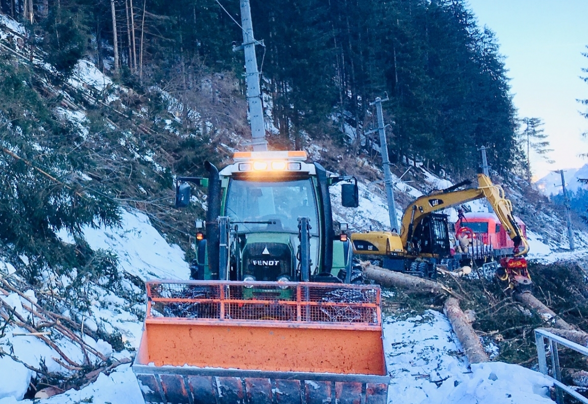 Arbeiten an Bahnstrecke laufen auf Hochtouren
