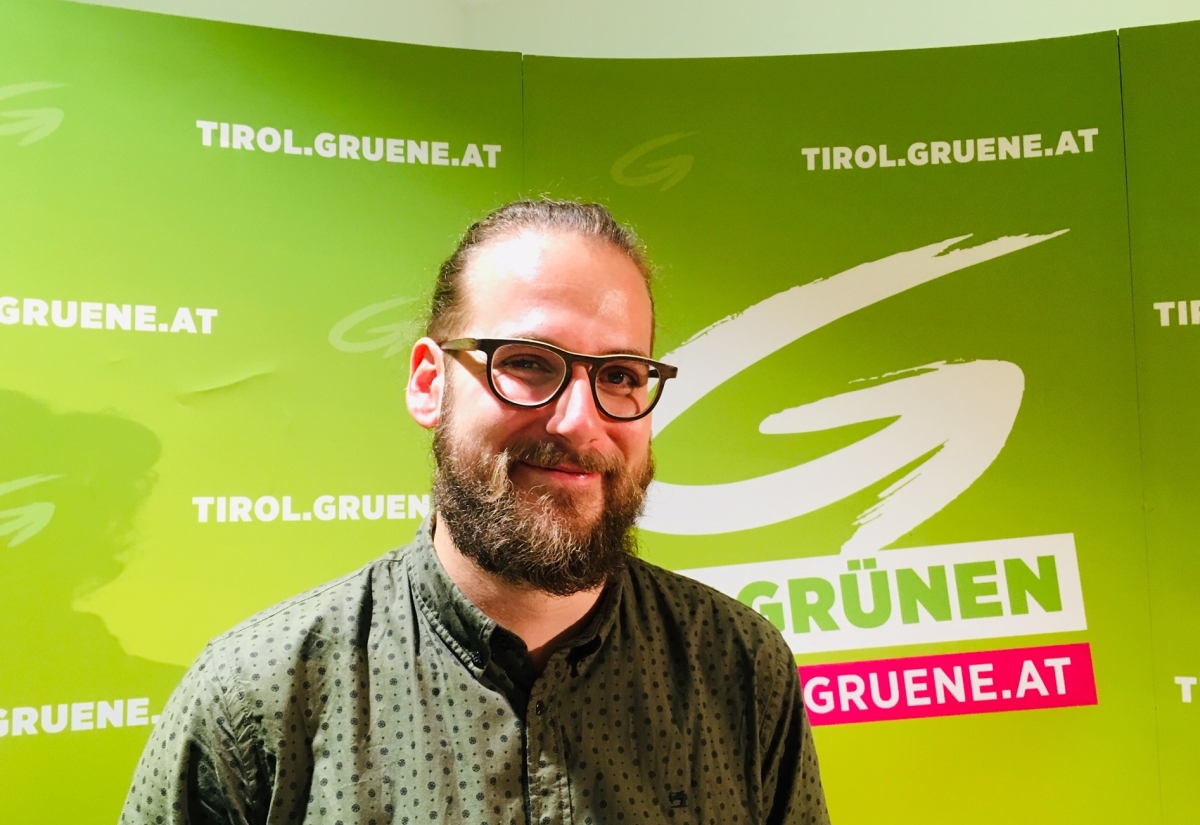 Christian Altenweisl ist neuer Landessprecher der Gr&uuml;nen
