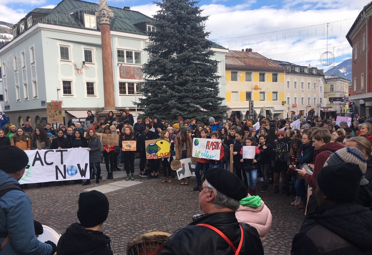 Starker Auftritt f&uuml;r den Klimaschutz