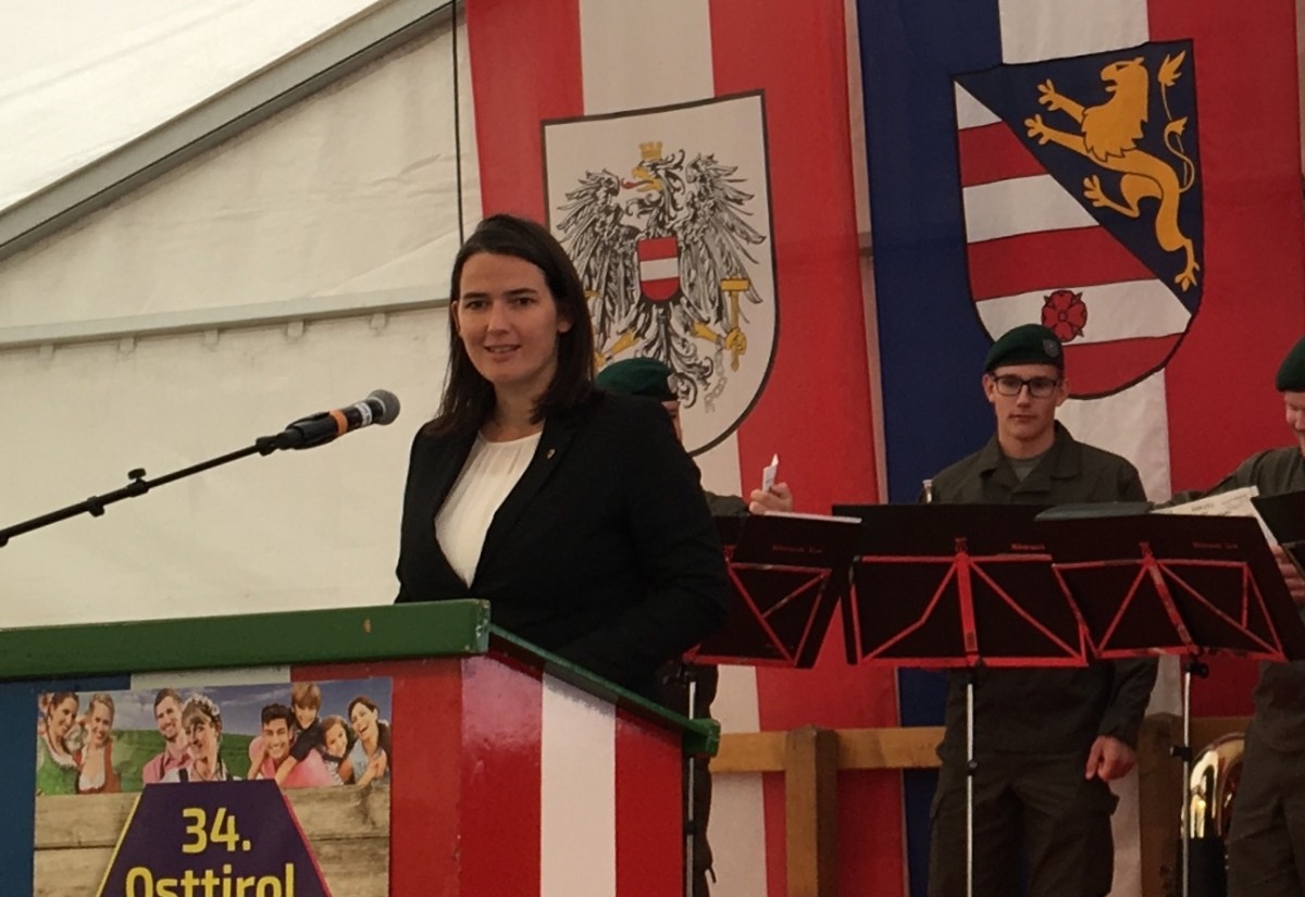 Europa war Thema bei der Er&ouml;ffnung der Osttirol Messe 