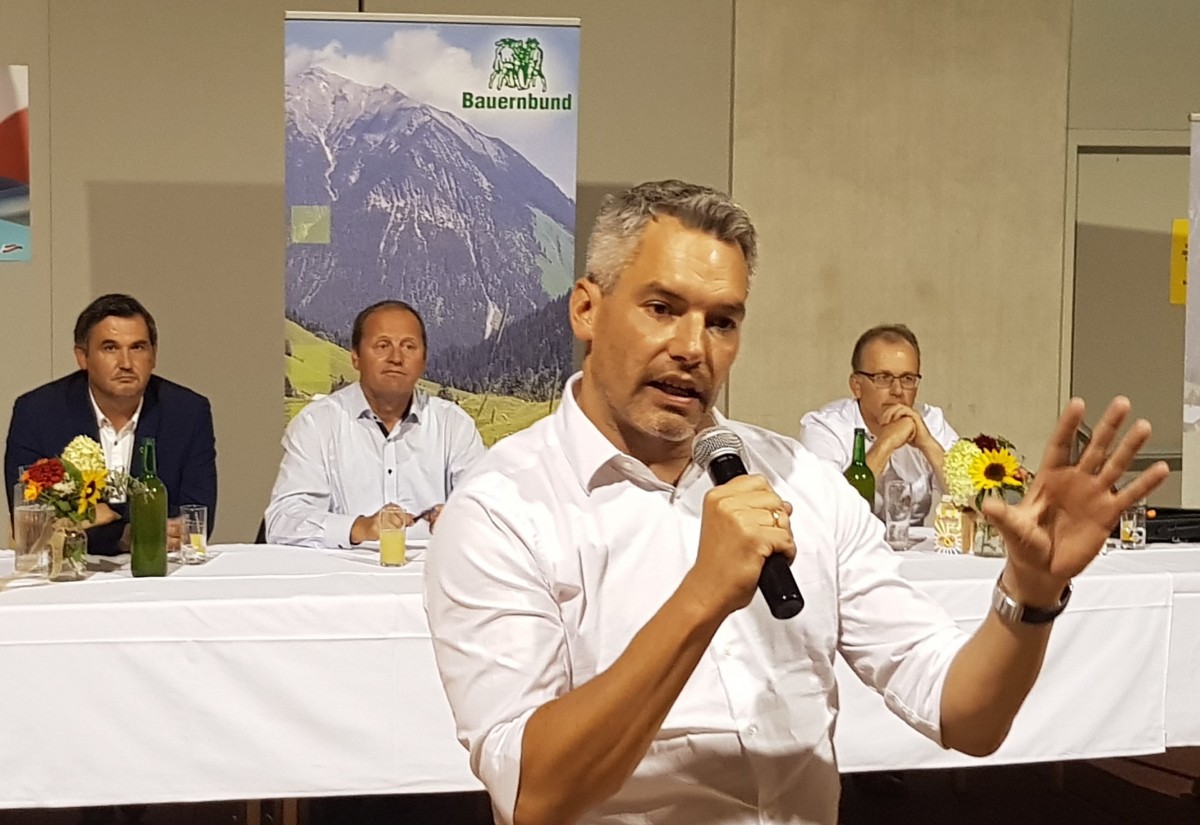 Bauernbund lud zum Sommergespr&auml;ch in Lienz