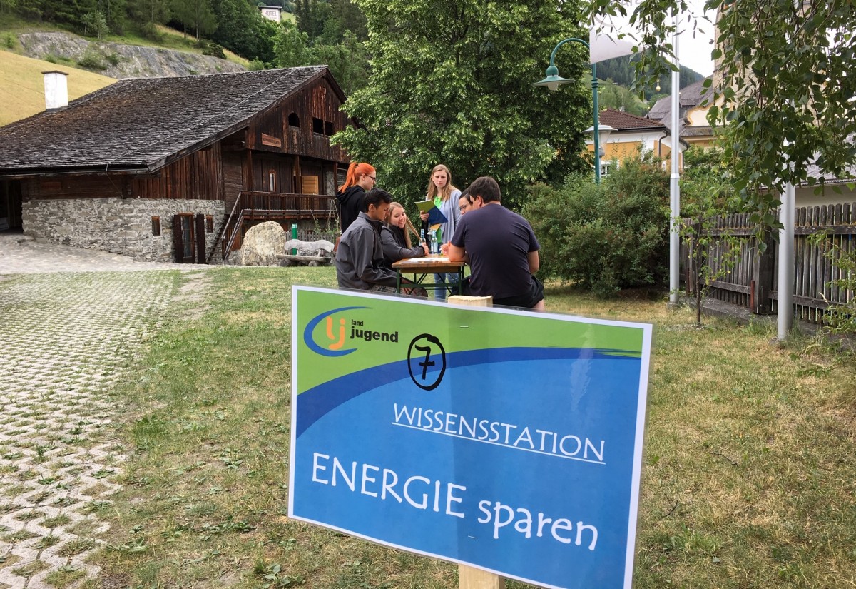 &Ouml;sterreichische Landjugend bei Wettbewerb in Matrei