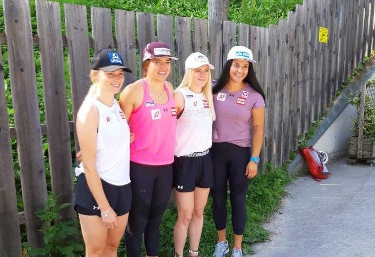 &Ouml;SV Damen trainieren in Lienz