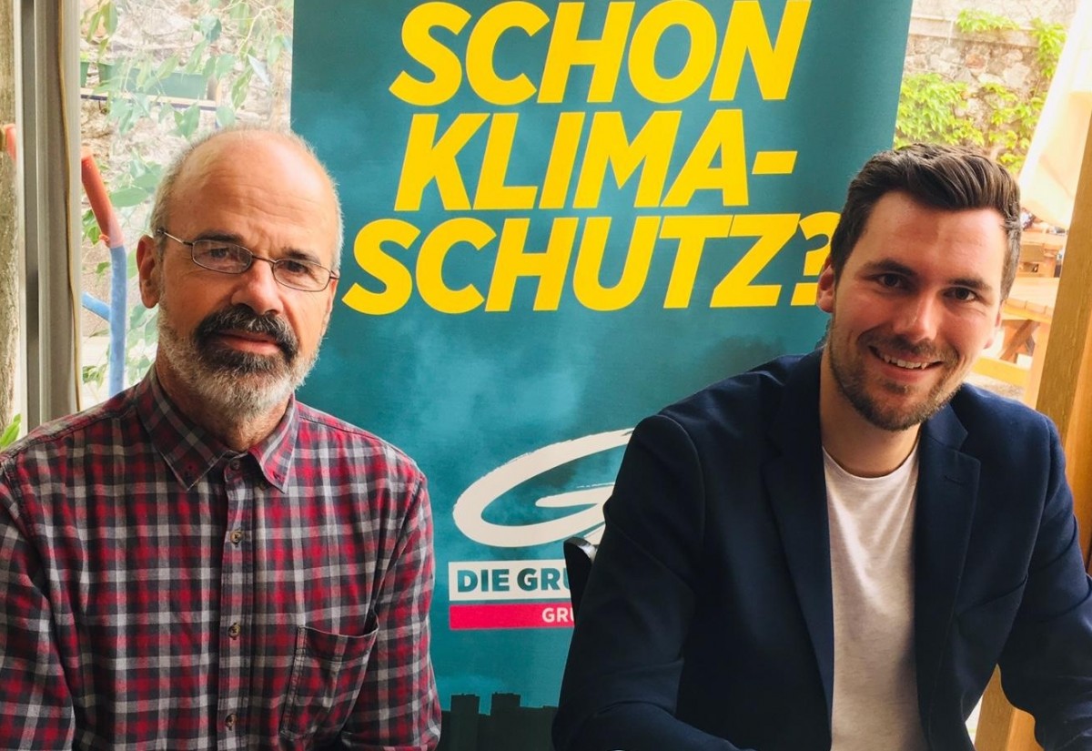 EU Wahl 2019: Tiroler Spitzenkandidat der Gr&uuml;nen in Lienz