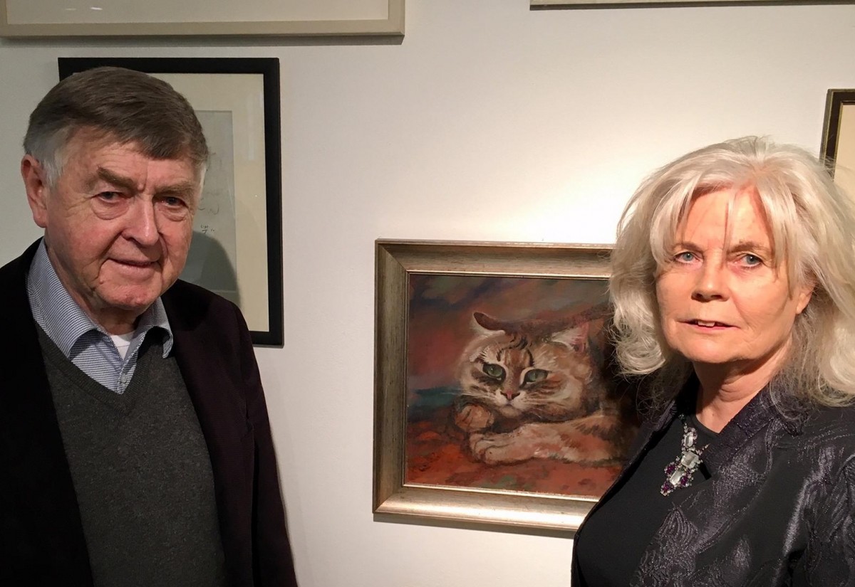 Tierischer Kunstgenuss in Dolomitenbank Galerie