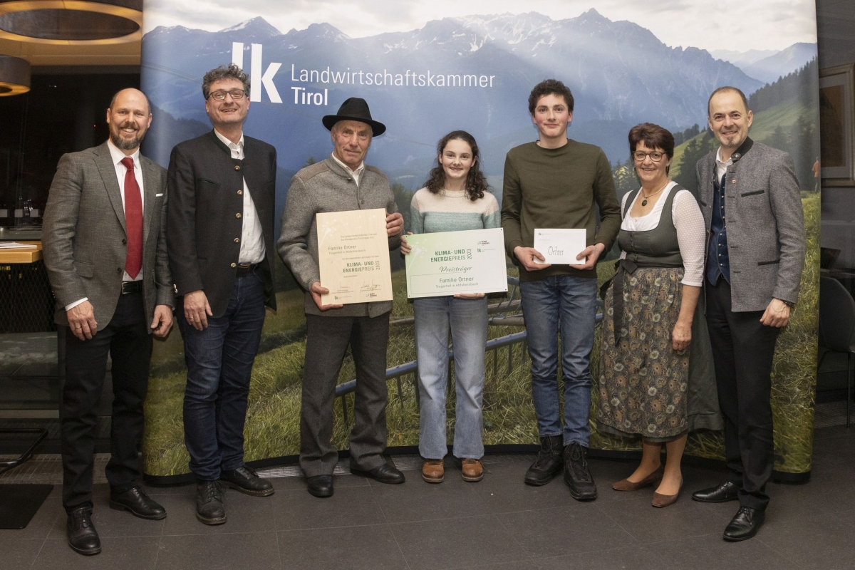 Landwirtschafts-Klimapreis f&uuml;r Trogerhof in Abfaltersbach