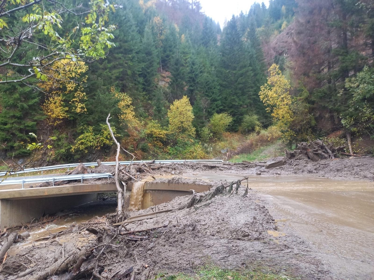 Pustertaler H&ouml;henstra&szlig;e nach Murenabgang gesperrt