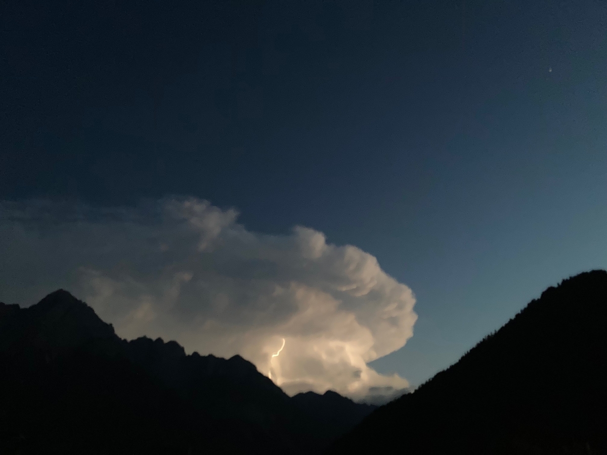 Sommer 2023: Hitze auf den Bergen und viel Regen