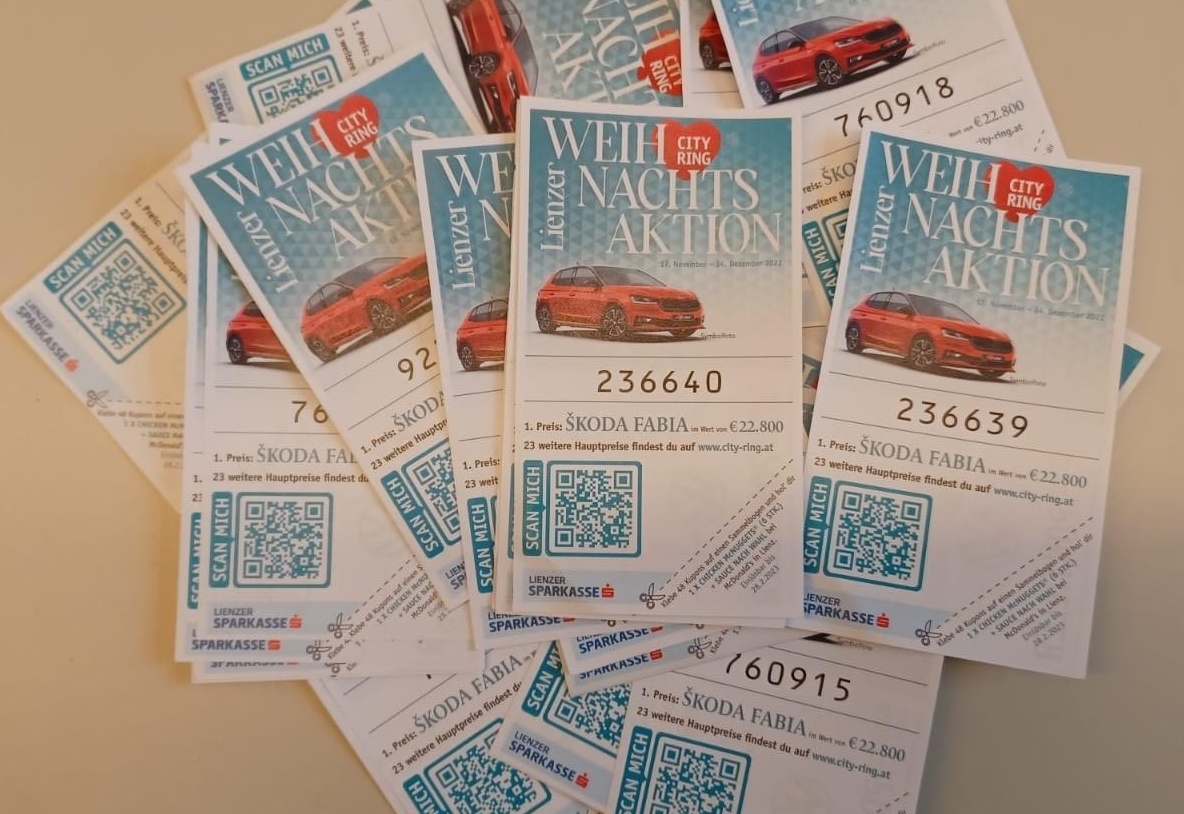 City-Ring-Weihnachtsgewinnspiel: Noch fehlende Haupttreffer