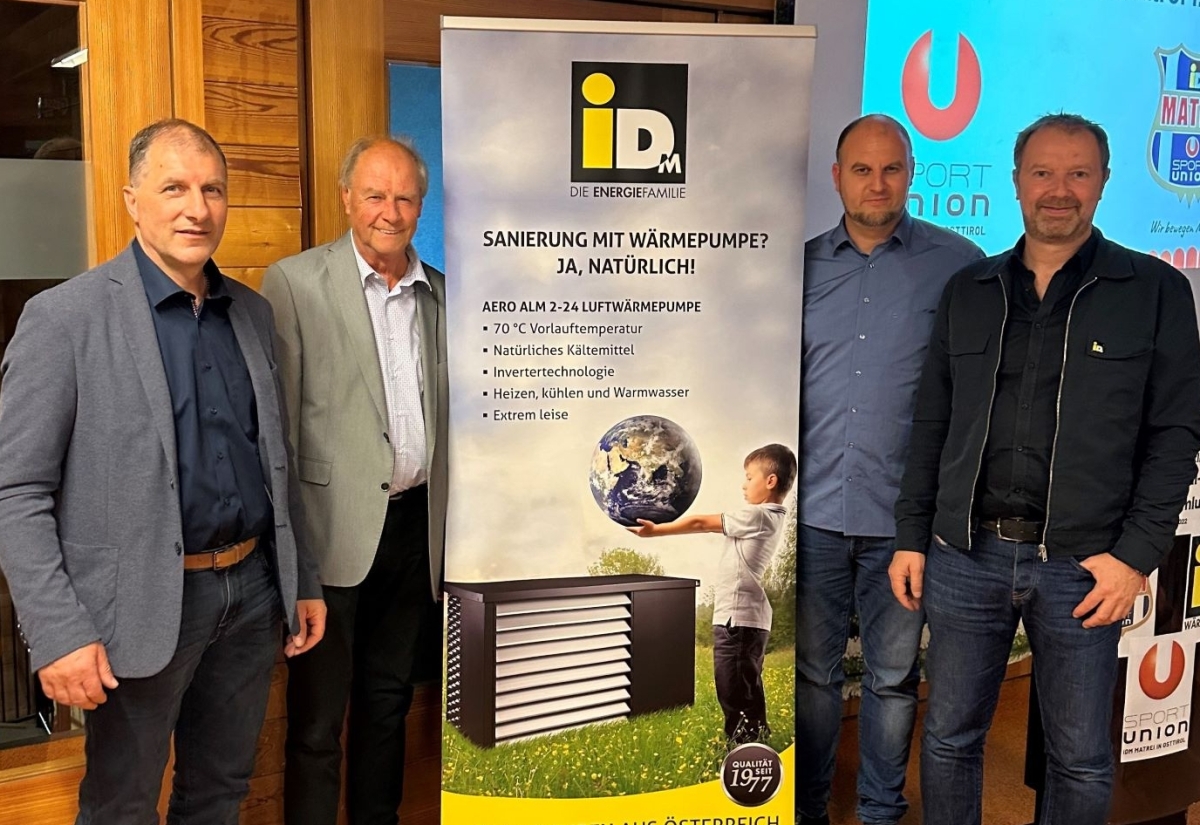 iDM ist neuer Hauptsponsor der Sportunion Matrei 