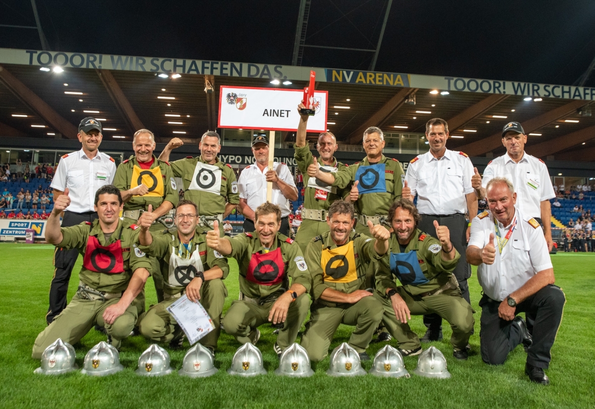 Feuerwehr Ainet holt Bundessieg beim Fire-Cup