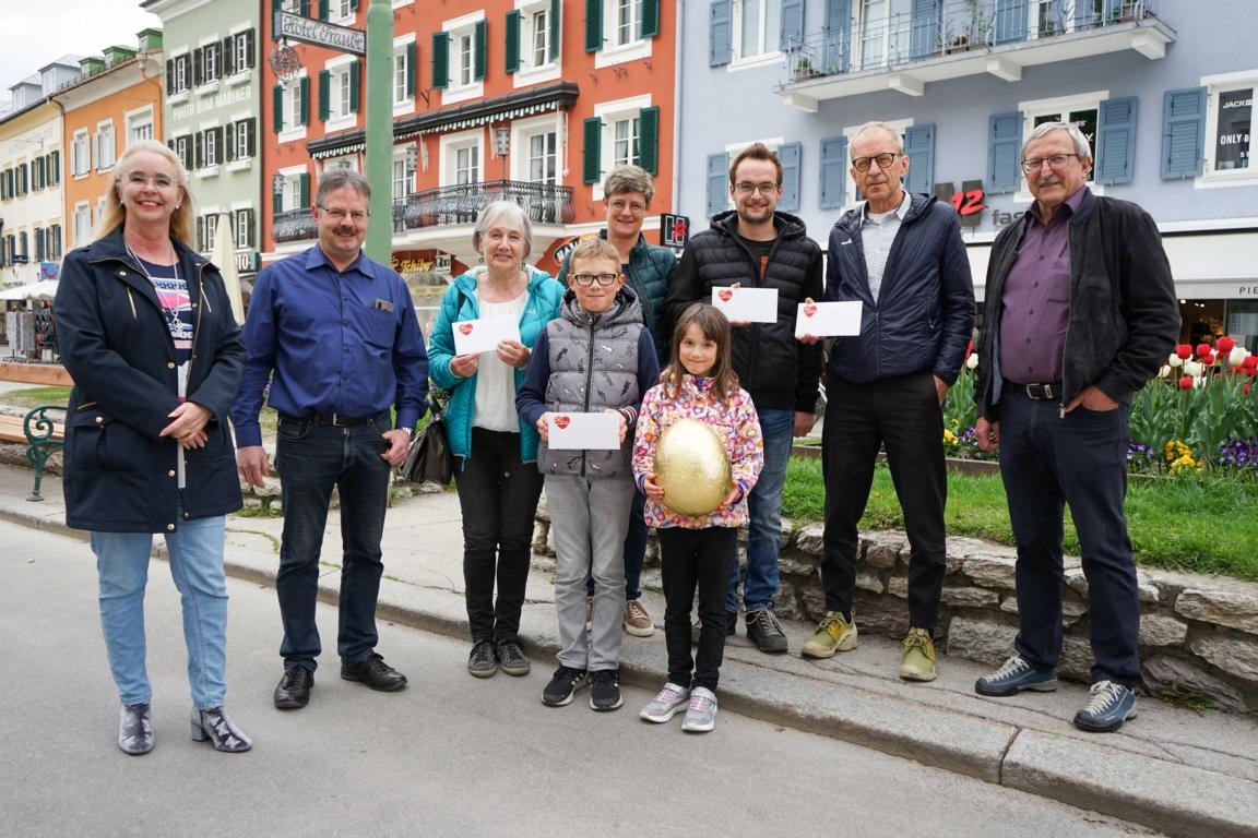 Sie haben das goldene Ei entdeckt 