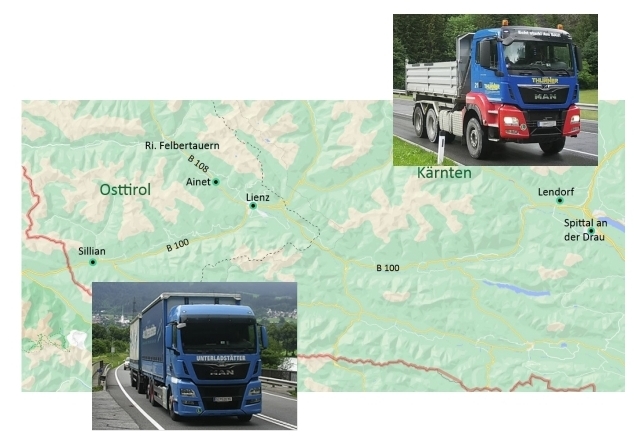 M&ouml;gliches LKW-Fahrverbot auf B100 w&uuml;rde nichts bringen