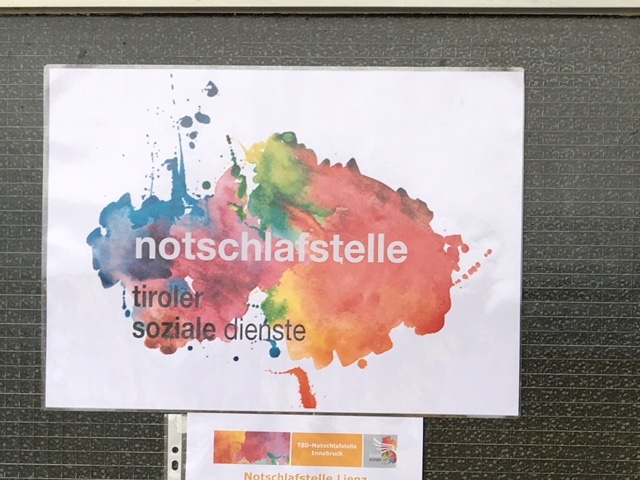 Winter-Notschlafstelle in Lienz ab 1.11. wieder offen