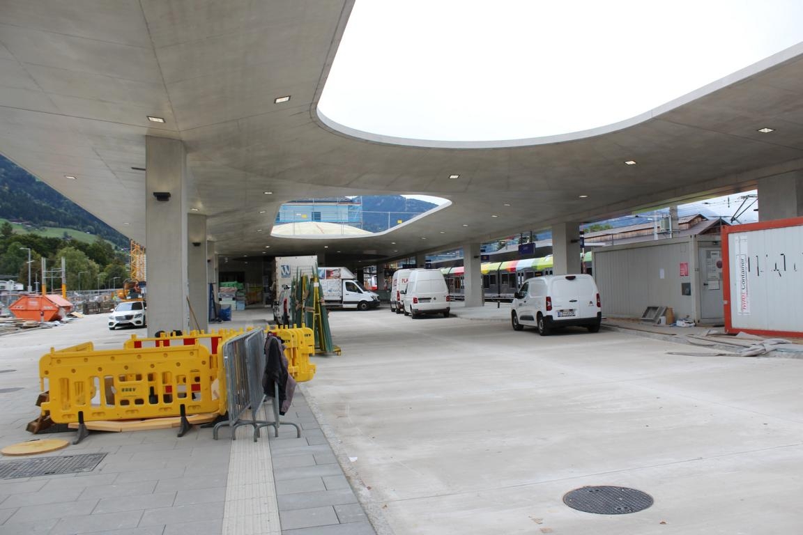 Neuer Busbahnhof in Lienz ab Montag in Betrieb
