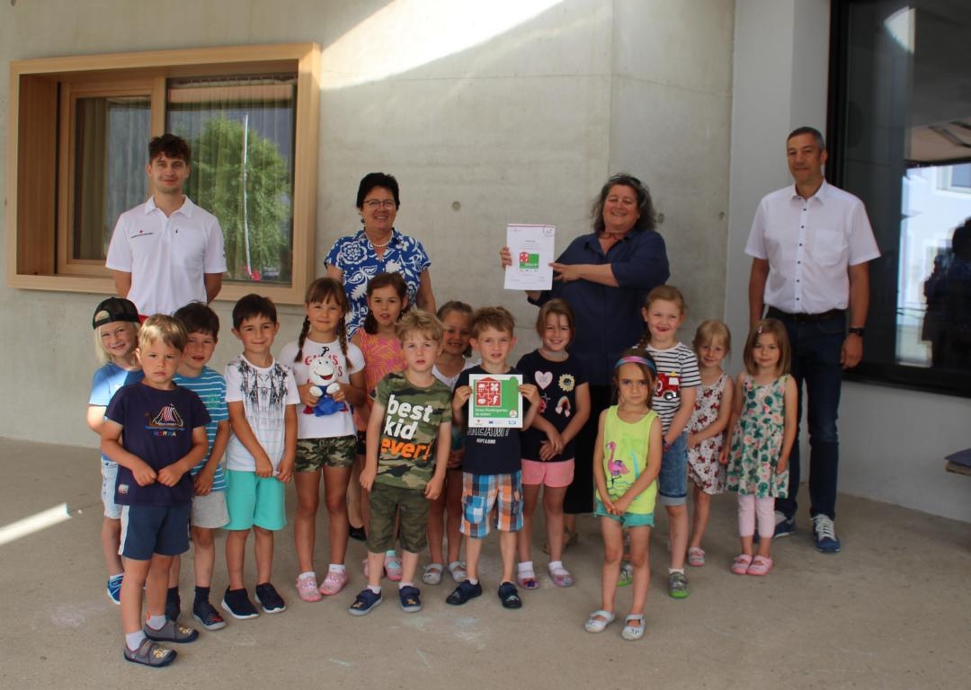 Kindergarten Assling hat die Nase vorn