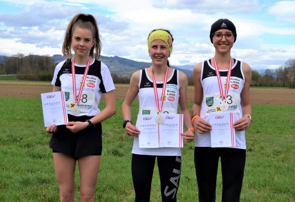 L&auml;uferinnen der Sportunion Lienz erobern Vizemeistertitel