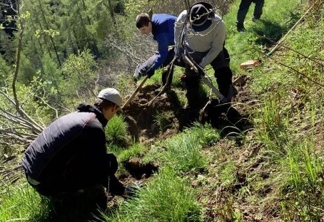 Jungbauern sanierten 78.000 m Wanderwege in Osttirol