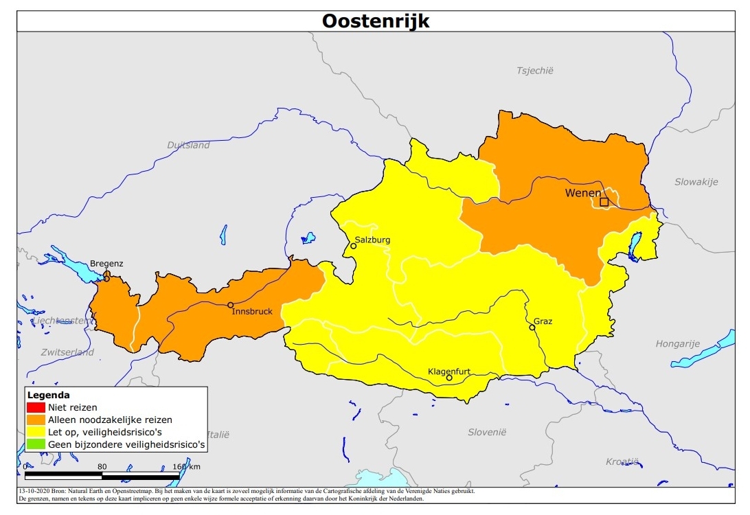 Niederlande mit Reisewarnung f&uuml;r Tirol &ndash; ausgenommen Osttirol