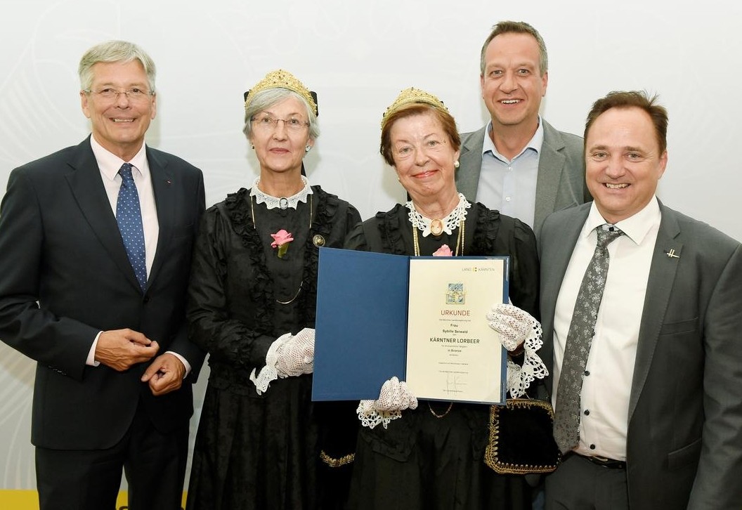 Landesauszeichnung f&uuml;r Sibylle Seiwald