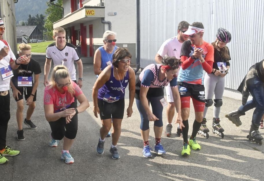 Einfach den Roten Nasen nach