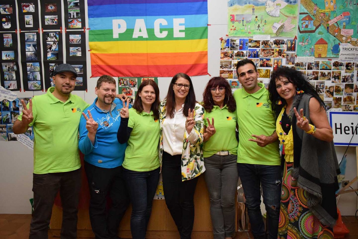 Frieden (f)liegt in der Luft