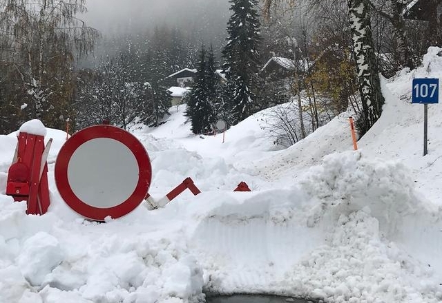 Oberes M&ouml;lltal versank im Schnee