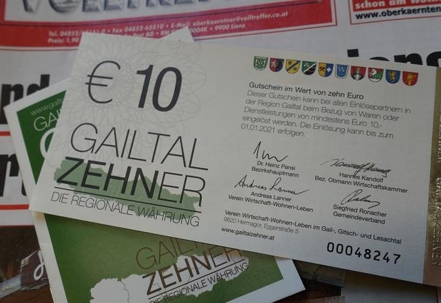 Bereits eine halbe Million Euro in &bdquo;Gailtal Zehnern&ldquo; 