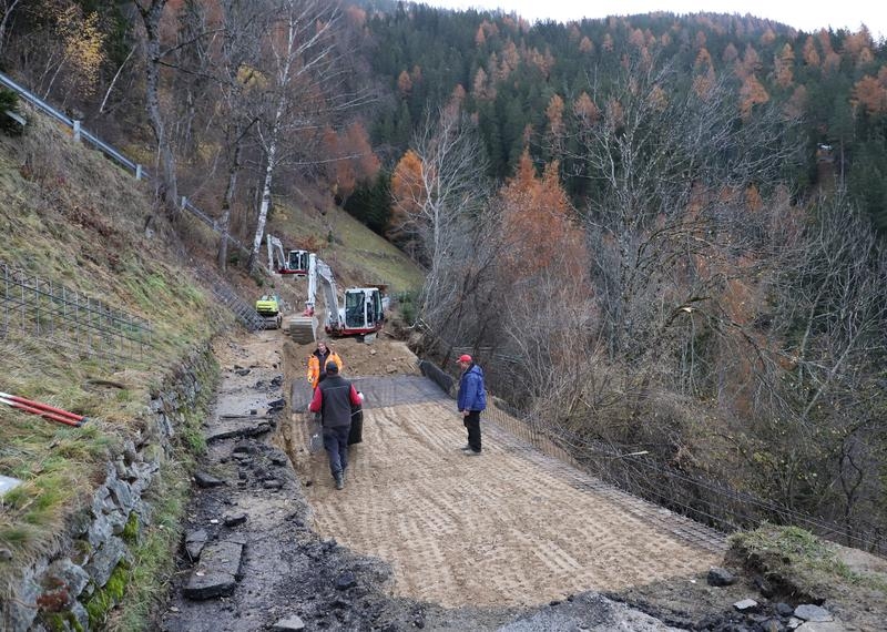Wiederherstellung l&auml;uft auf Hochtouren