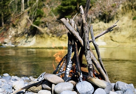 Feuermachen verboten