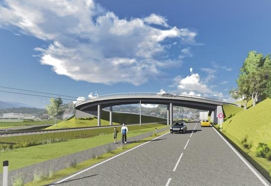 Baustart f&uuml;r Gewerbepark-Einbindung in Hermagor