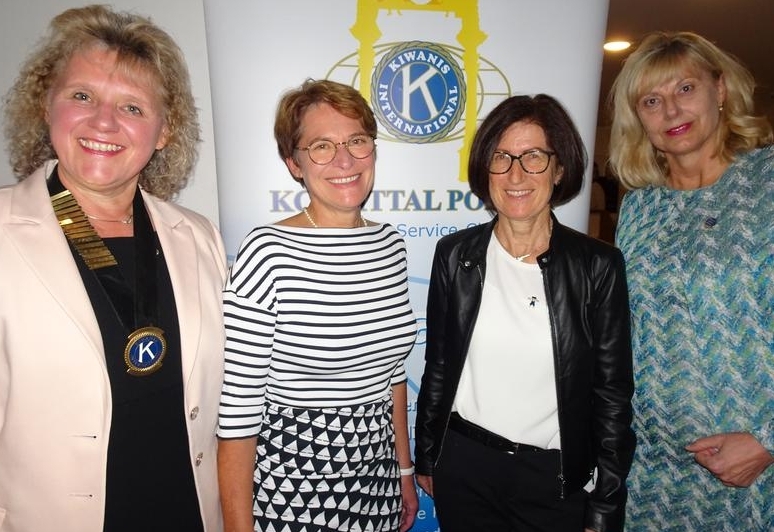 Neue Pr&auml;sidentin f&uuml;r Kiwanis Damen-Club 