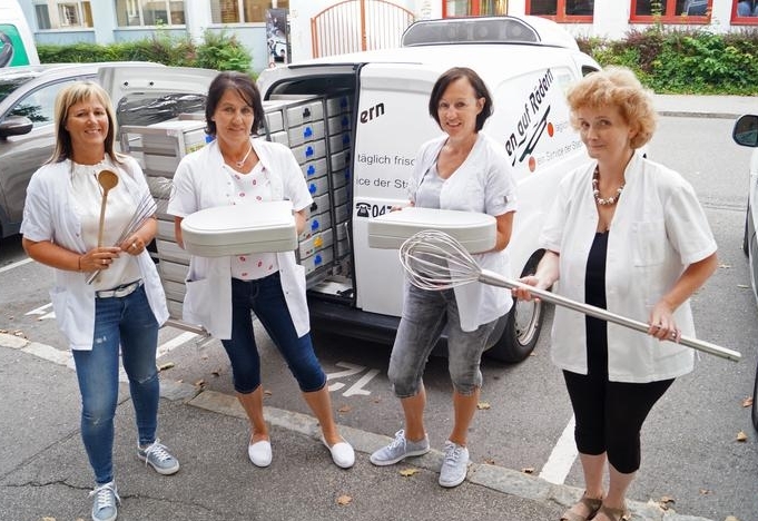 Das Essen kommt auf R&auml;dern