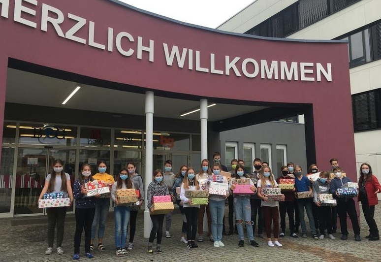 Weihnachten im Schuhkarton