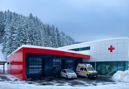 Rotkreuz St&uuml;tzpunkt in Betrieb