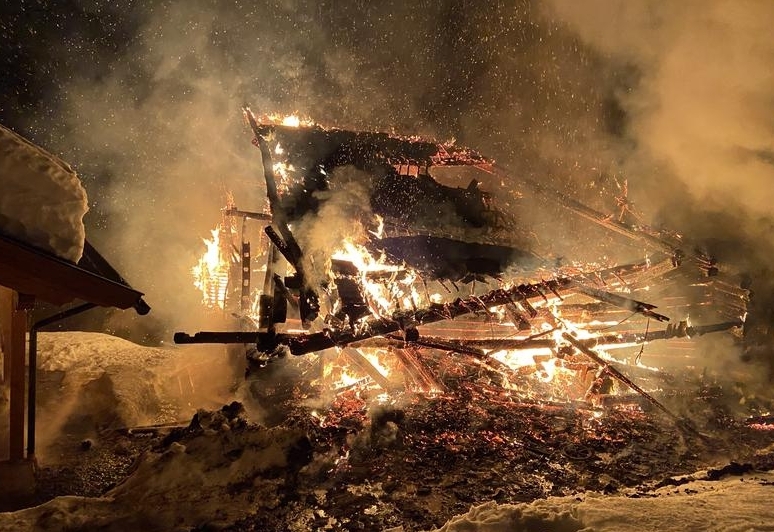 Brand im Lesachtal
