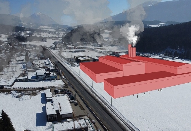 Gewerbepark macht Holzplatten-Werk Platz