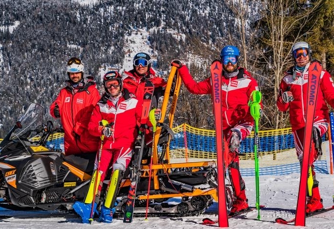 &Ouml;SV-Stars trainieren am Wei&szlig;ensee