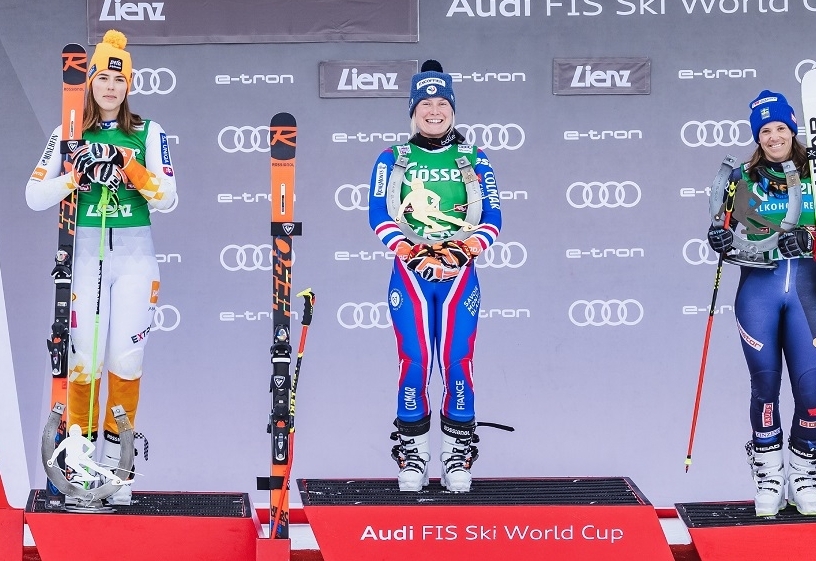 Franz&ouml;sin Worley gewinnt RTL in Lienz