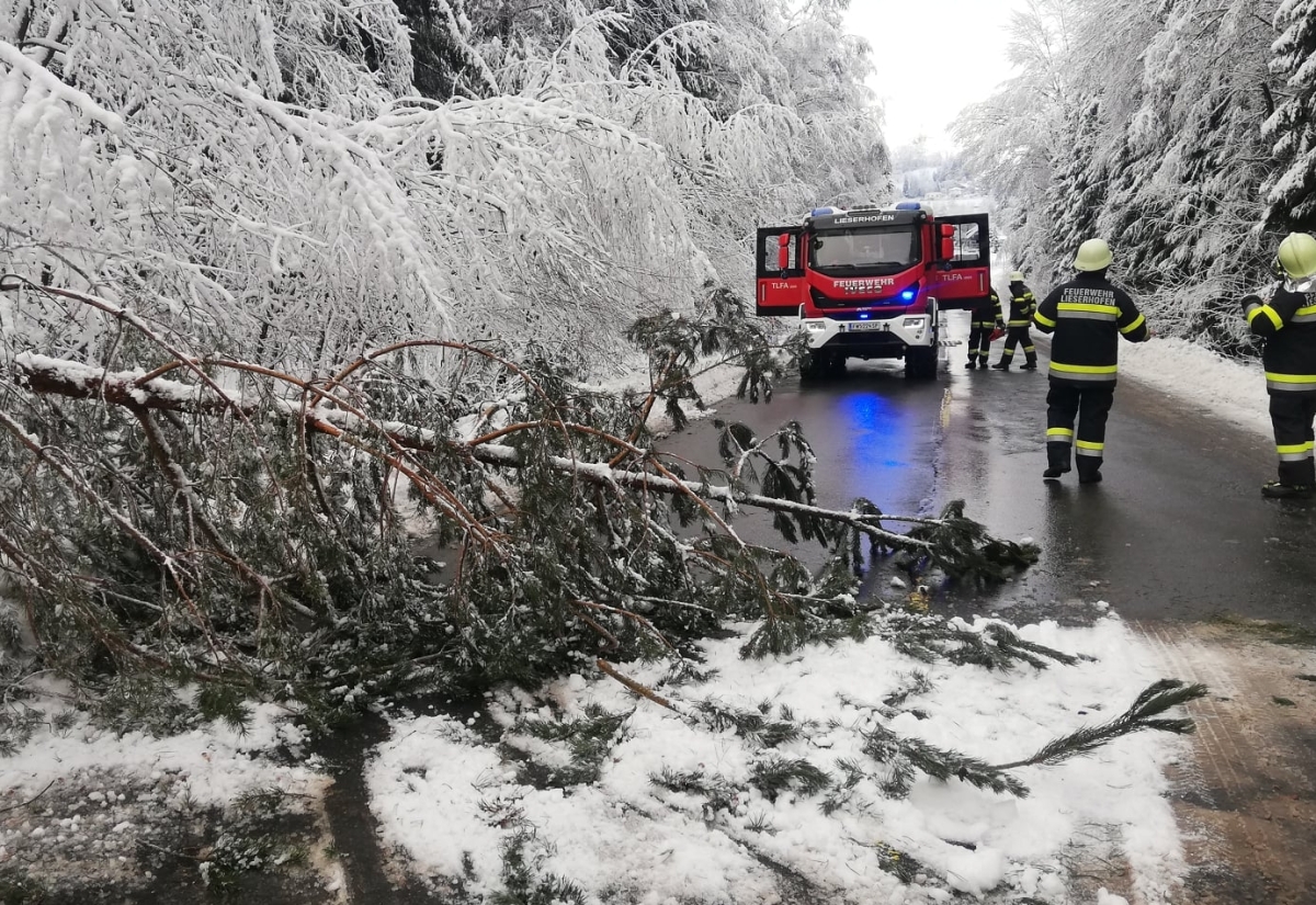 Feuerwehr massiv im Aufr&auml;umeinsatz