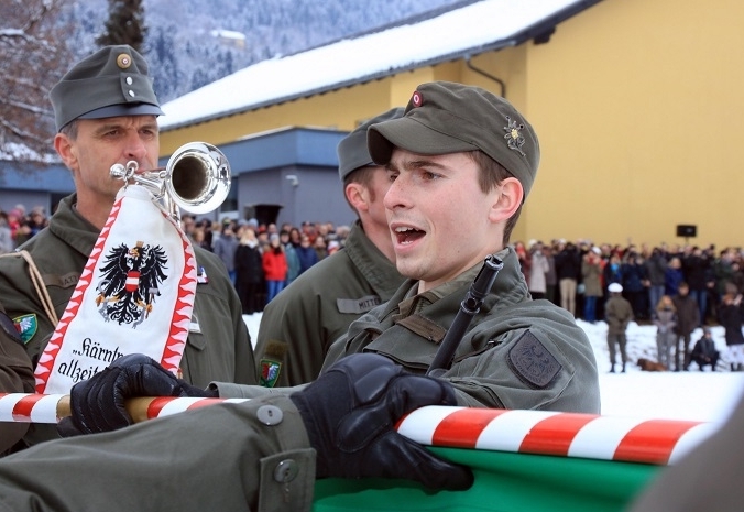 Angelobung mit Live&uuml;bertragung 