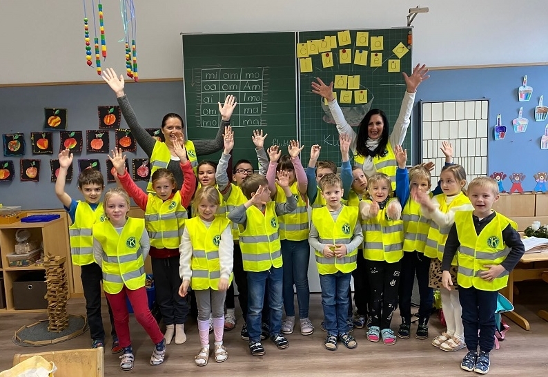 Kiwanis machen Kinder sichtbar