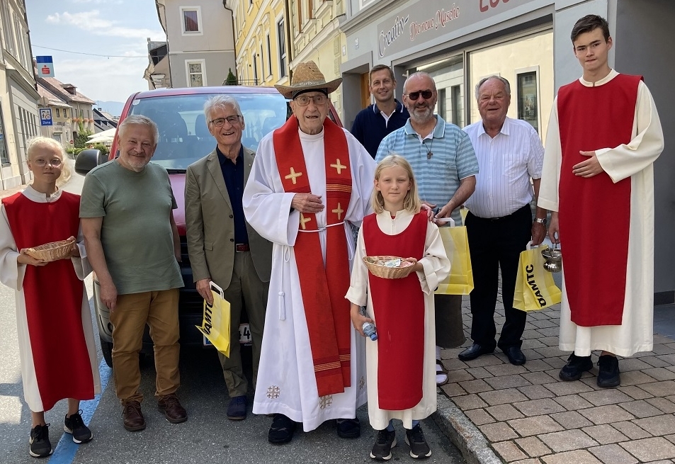 Fahrzeugsegnung in Hermagor