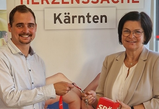 Lagger-P&ouml;llinger &uuml;bernimmt Bezirksparteivorsitz 