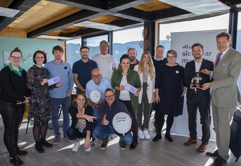 Die Sichtbarmacher beim Wirtschafts-Lunch