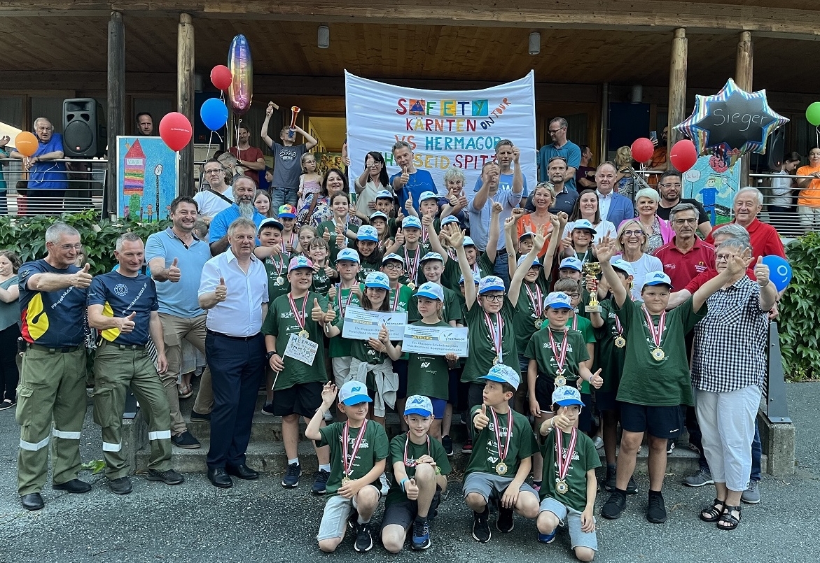 Hermagorer Volkssch&uuml;ler sind &bdquo;Sicherheitsprofis&ldquo;